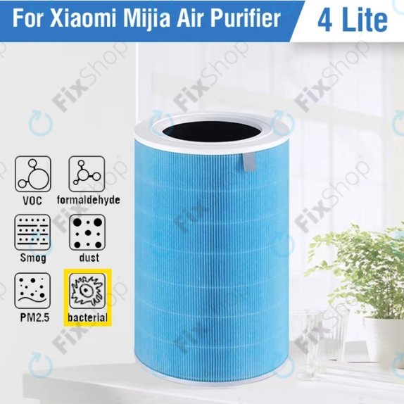 Xiaomi Mi Air Purifier 4 Lite - HEPA szűrő (Antibakteriális) (Kék)