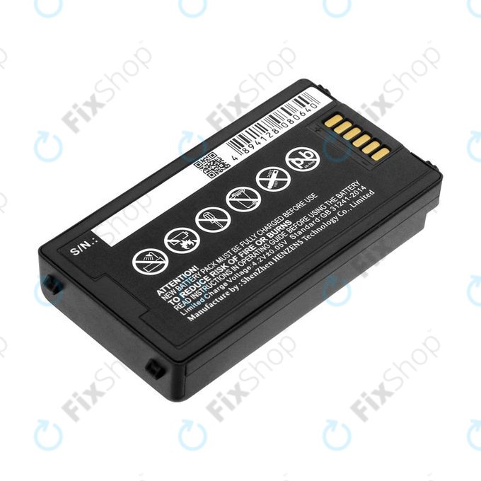 Akkumulátor Symbol, Zebra MC3100, MC3190, 2500mAh, Li-Pol, 3.7V, BTRY-MC31KAB02, HQ