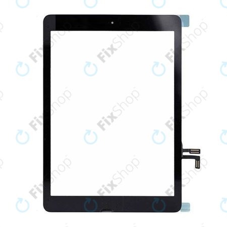 Apple iPad Air - Érintőüveg + Home/Kezdőlap gomb (Black)