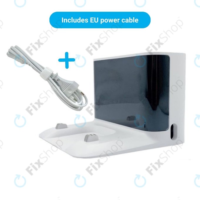 Xiaomi Roborock S5, S5 Max, S6 Pure, S6 MaxV, S7, S7 MaxV, S8, Q7, Q7 Max - Töltő Dokkoló (Fehér)