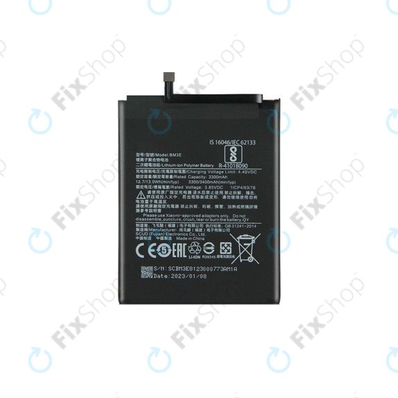 Xiaomi Mi 8 - Akkumulátor BM3E 3400mAh