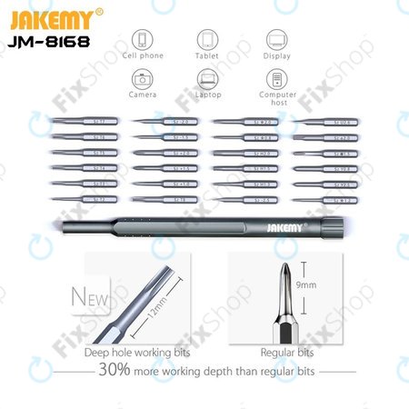Jakemy JM-8168 - Szerviz Szerszám Készlet 24in1