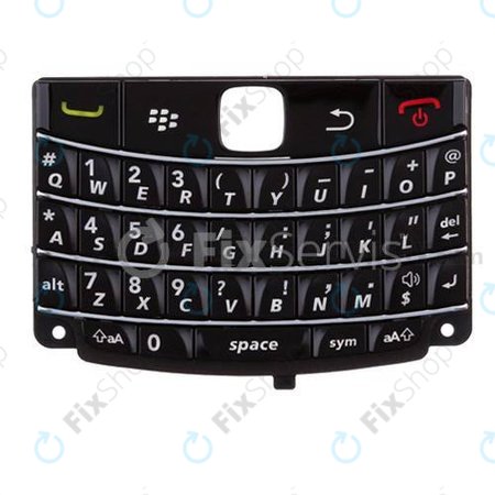 Blackberry Bold Touch 9900 - Hátlap (Black)