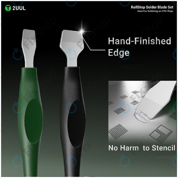 IC tisztító és ragasztóeltávolító pengekészlet, 2UUL DA19