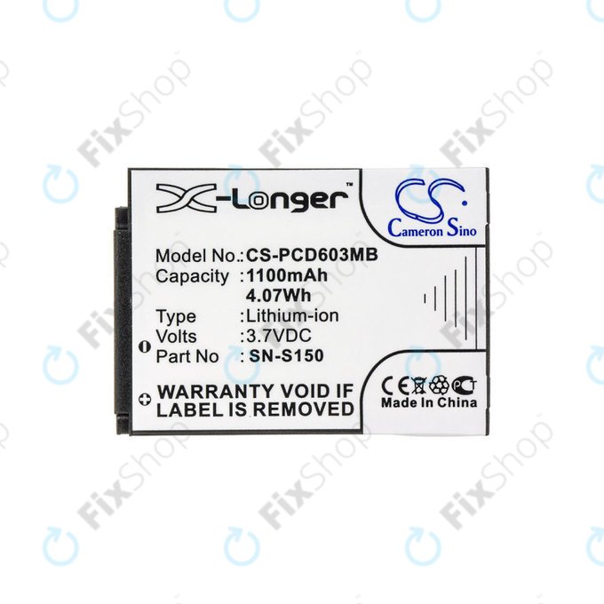 Akkumulátor Philips SCD 603, 1100mAh, Li-ion, 3.7V, SN-S150, HQ