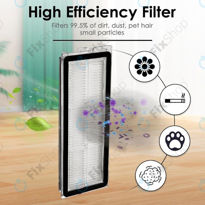 Xiaomi Roborock Qrevo Curv, Qrevo Edge, Qrevo MaxV, Qrevo Pro, Qrevo Plus, QV-series - HEPA porszűrő