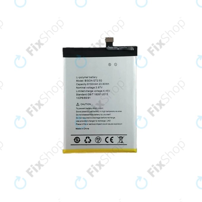 Umidigi Bison GT2 Pro 5G - Akkumulátor 6150mAh