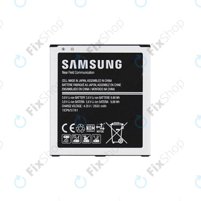 Samsung Galaxy J3 J320F (2016) - Akkumulátor EB-BG530CBE 2600mAh - GH43-04372A Genuine Service Pack