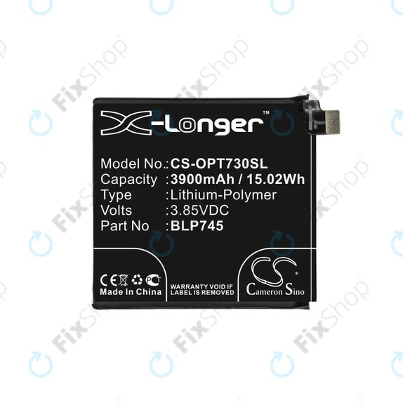 OnePlus 7T Pro - Akkumulátor BLP745 3900mAh HQ