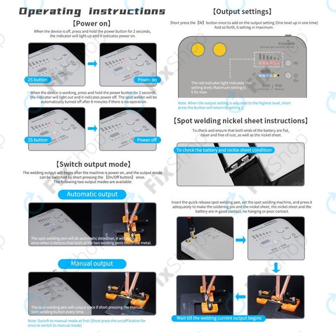 QianLi Macaron - Micro Spot Welder Set for Battery Flex Repair (iPhone 11 - 12 Pro Max)