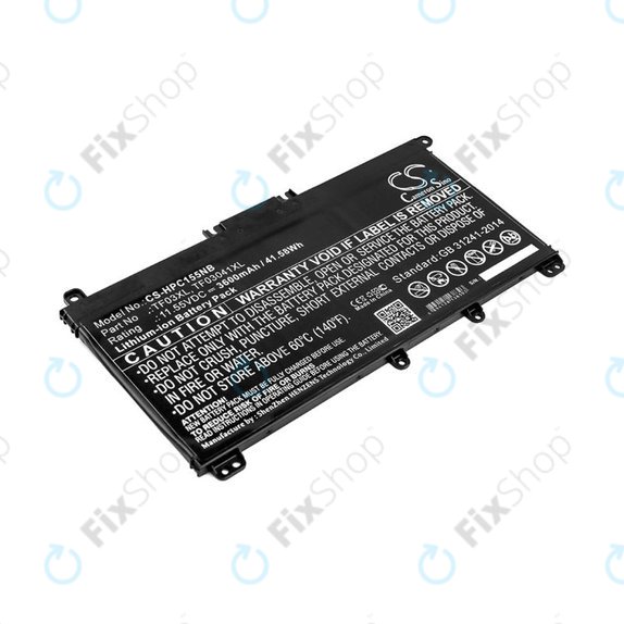 Akkumulátor HP Pavilion 14, 15, X360, 3600mAh, Li-Ion, 11.55V, TF03XL, HQ