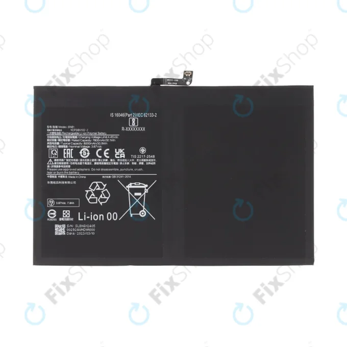 Xiaomi Redmi Pad SE - Akkumulátor BN81 8000mAh