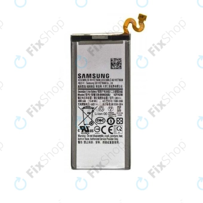 Samsung Galaxy Note 9 - Akkumulátor EB-BN965ABU 4000mAh - GH82-17562A Genuine Service Pack