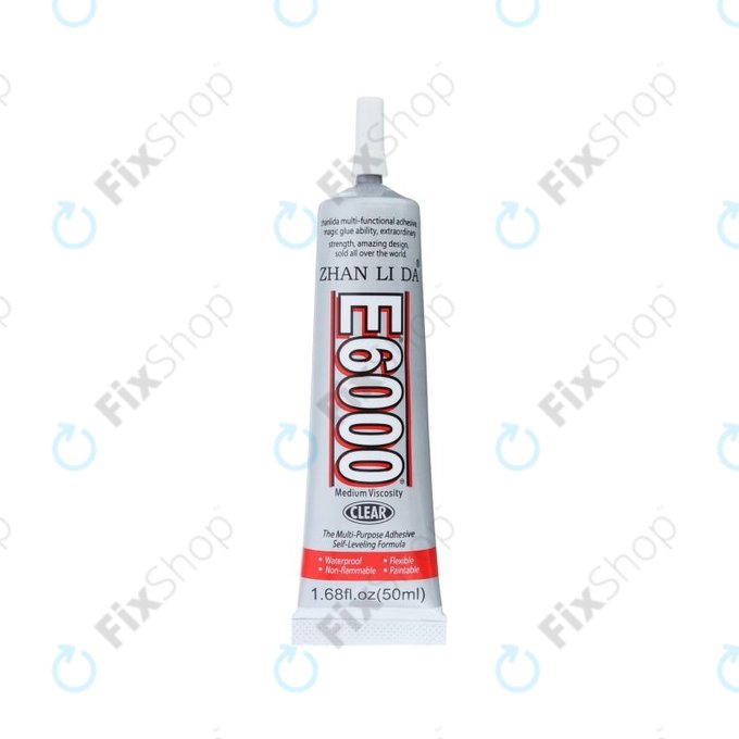 Adhesive Ragasztó E6000 - 50ml (Átlátszó)
