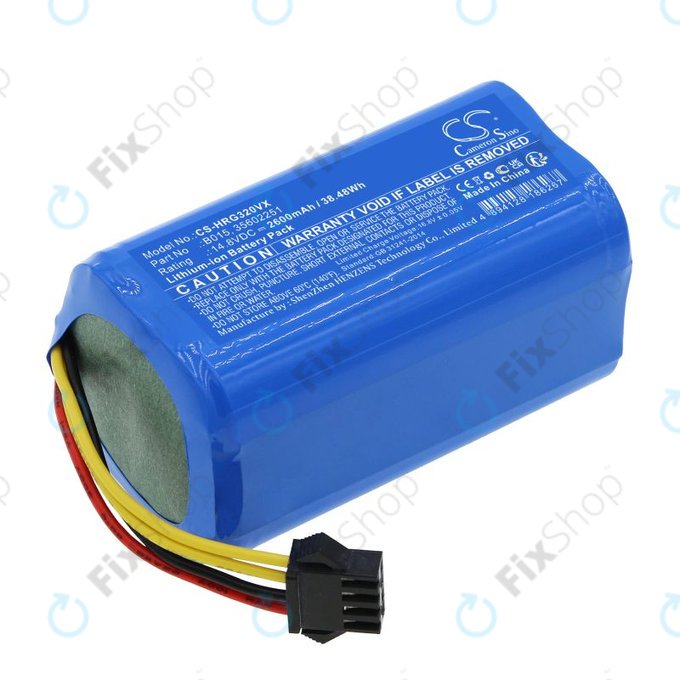 Akkumulátor Hoover HGO31, HGO32, HGO33, 2600mAh, Li-Ion, 14.8V, B015, HQ