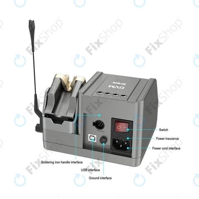 GVM H3 - Smart Forrasztó Allomás 3in1