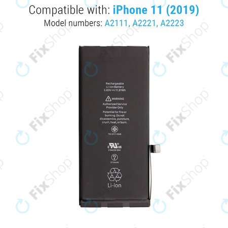 Apple iPhone 11 - Akkumulátor 3110mAh Service Pack