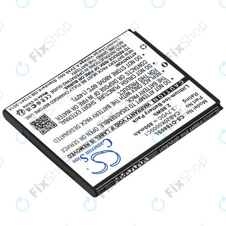 Akkumulátor Alcatel Onetouch, 800mAh, Li-ion, 3.7V, BTR510AB, HQ