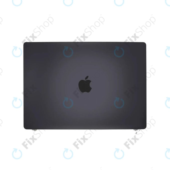 LCD kijelző MacBook Pro 16", A3403 (2024), első üveggel és fedéllel, Space Black, 661-42325, Genuine Apple