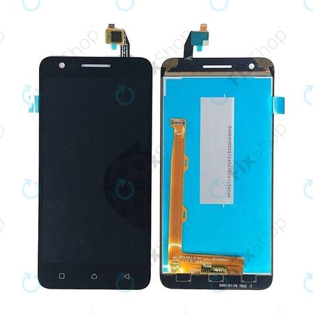 Lenovo C2 K10a40 - LCD Kijelző + Érintőüveg + Keret (Black) TFT