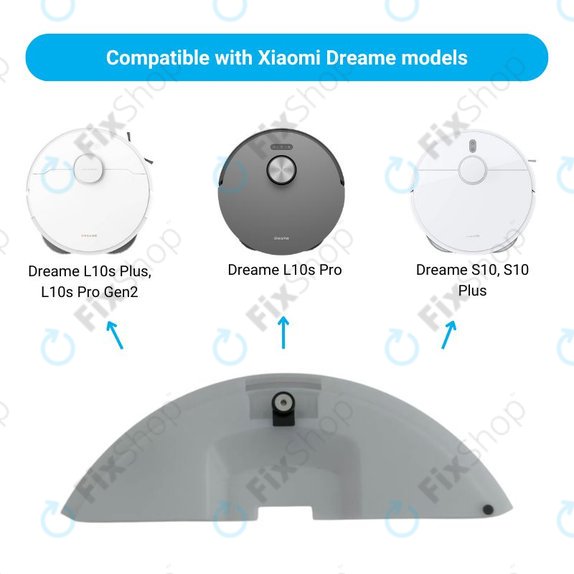 Xiaomi Dreame L10s Plus, Pro Gen2, S10, S10 Plus - Víztartály