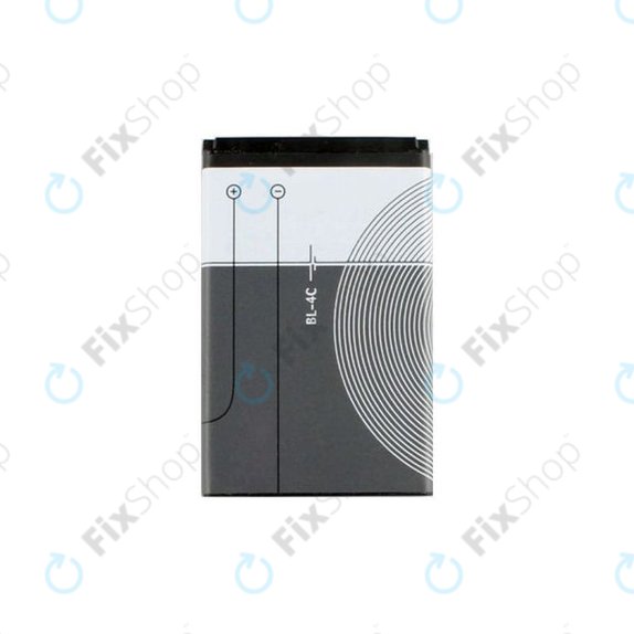 Nokia 107, 108, C2-05, X2, 1000, 2000, 3000, 5000, 6000, 7000-series - Akkumulátor BL-4C 890mAh