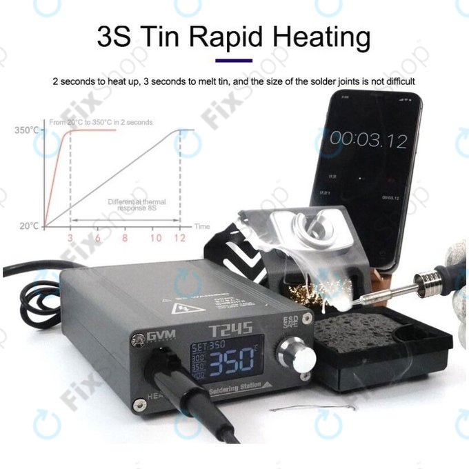 GVM T245 - Forrasztóállomás