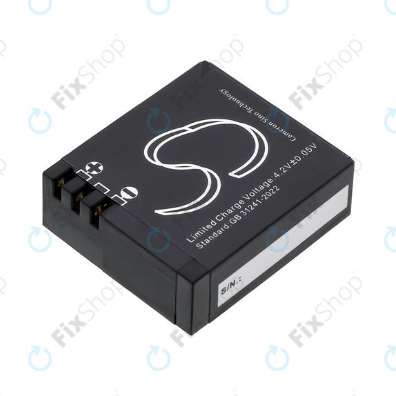 Akkumulátor SJCAM SJ4000, SJ5000, 900mAh, Li-Ion, 3.7V, SJ4000B, HQ