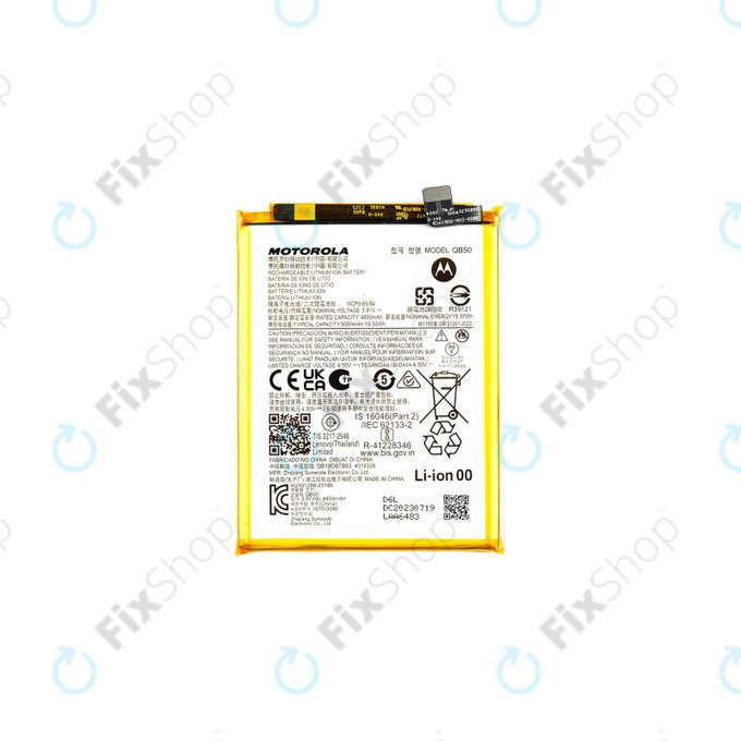 Motorola Moto G84 5G - Akkumulátor QB50 5000mAh - SB18D97229 Genuine Service Pack