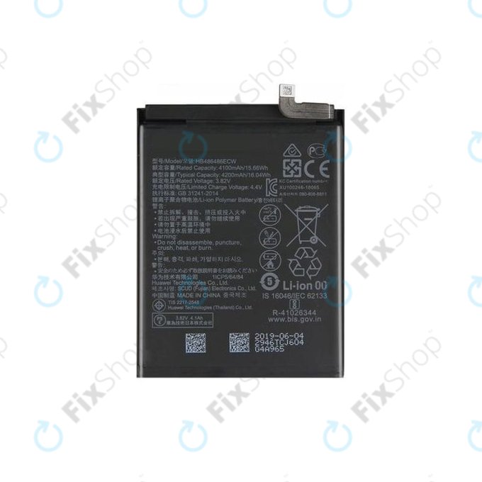 Huawei Mate 20 Pro, P30 Pro - Akkumulátor HB486486ECW 4200mAh
