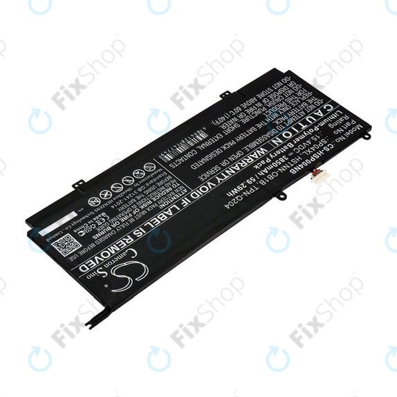 Akkumulátor HP Spectre X360 13, 3850mAh, Li-Pol, 15.4V, HSTNN-OB1B, HQ