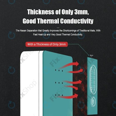 Nasan NA-PAD8 - Szilikon alátét LCD kijelzők szétszereléséhez