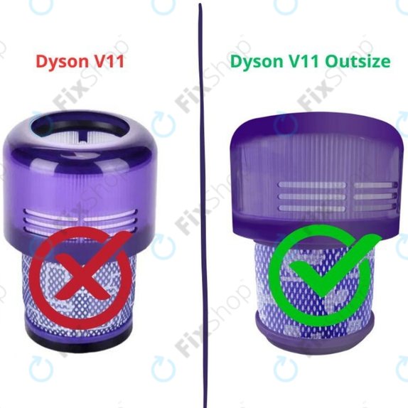 HEPA-szűrő, 2 db Dyson V11 Outsize, SV16 készülékhez