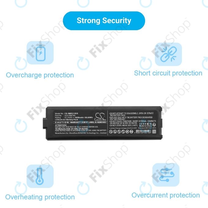 Samsung Jet Bot, Jet Bot+ - Akkumulátor VCA-RBT80 Li-Ion 22.2V 3000mAh HQ