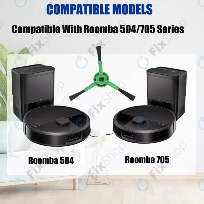Oldalkefe, 2 db iRobot Roomba Max 705, Plus 504, 505