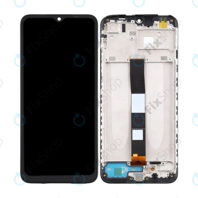 Xiaomi Redmi 9A, Redmi 9AT - LCD Kijelző + Érintőüveg + Keret TFT