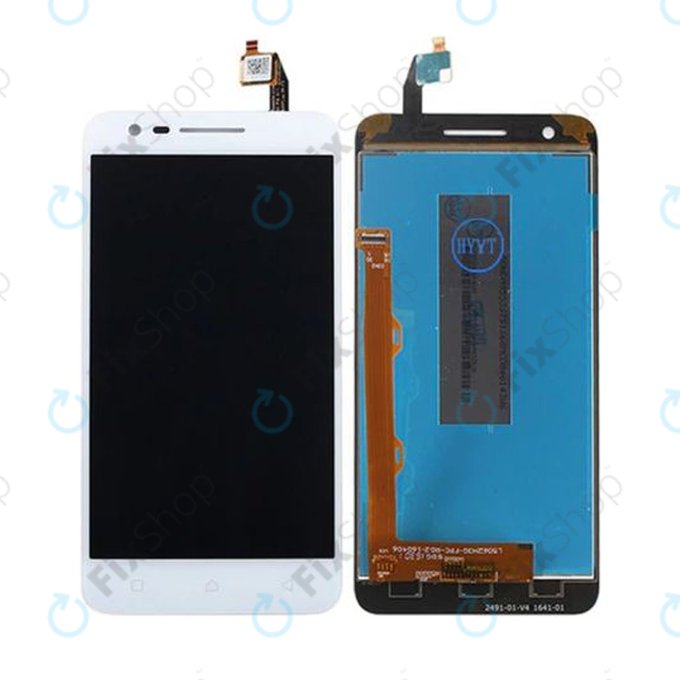 Lenovo C2 K10a40 - LCD Kijelző + Érintőüveg (White) TFT