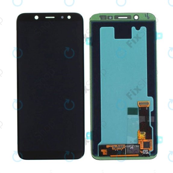 Samsung Galaxy A6 A600F (2018) - LCD Kijelző + Érintőüveg - GH97-21897A, GH97-21898A Genuine Service Pack