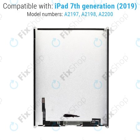 Apple iPad (7th Gen 2019, 8th Gen 2020, 9th Gen 2021) - LCD Kijelző Refurbished