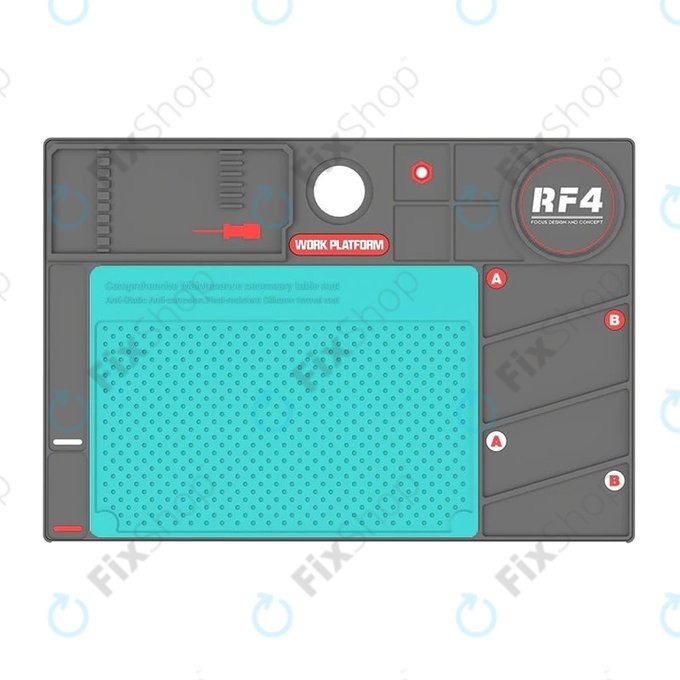 Refox RF4 Work Platform - ESD Antisztatikus Forrasztóalátét