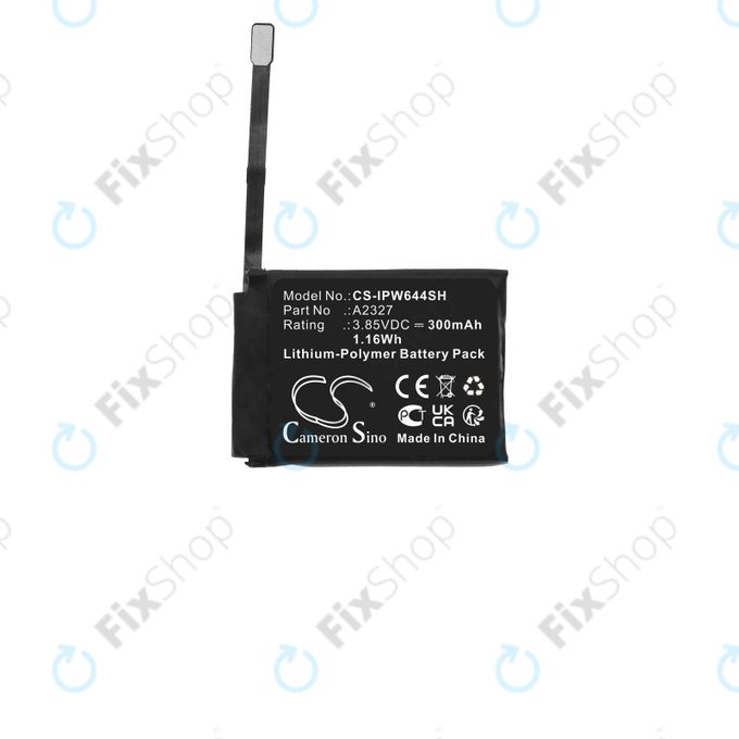 Apple Watch Series 6 44mm - Akkumulátor A2327 300mAh HQ