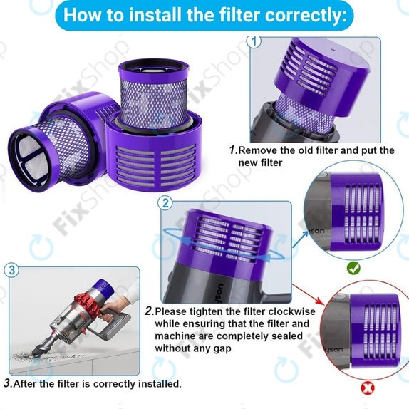 Dyson V10 - Szűrő