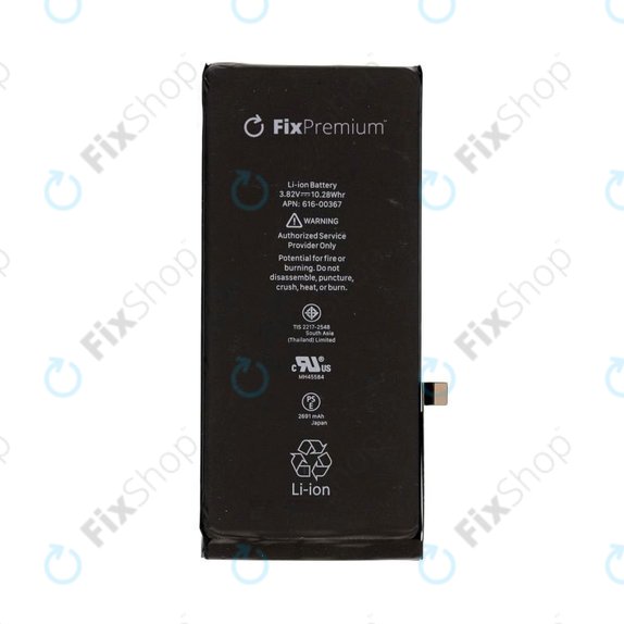 Akkumulátor iPhone 8 Plus, 2691mAh, FixPremium