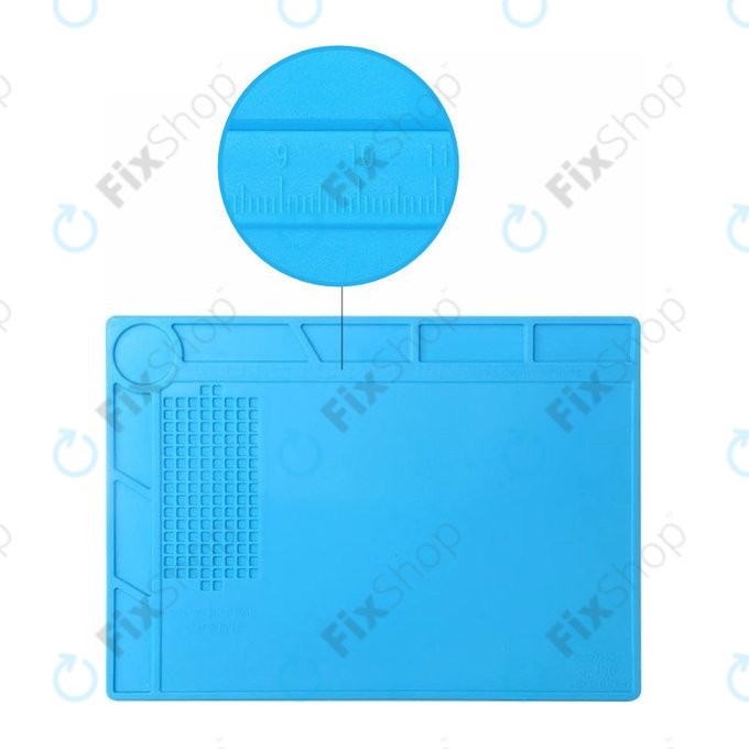 ESD antisztatikus hőálló szilikon alátét - 35 x 25 cm