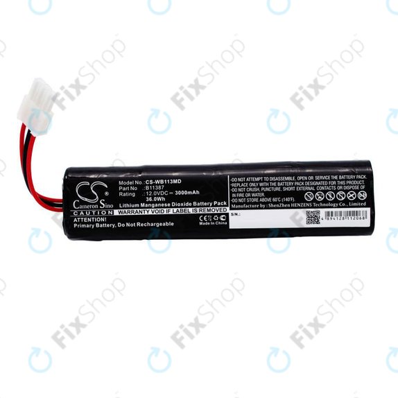 Akkumulátor Schiller America AED 10 Jump Start, 3000mAh, Li-MnO2, 12V, 00185-2, HQ