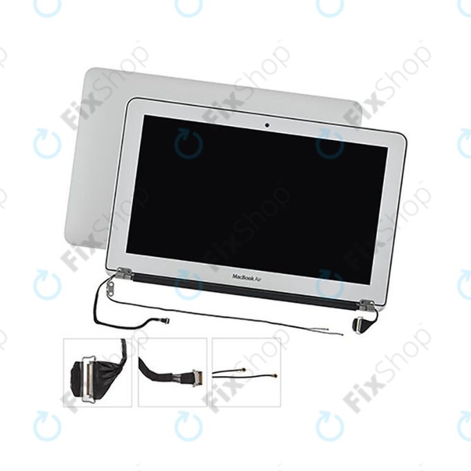 Apple MacBook Air 11" A1465 (Mid 2013 - Early 2015) - LCD Kijelző + Előlapi Üveg + Fedőlap Refurbished