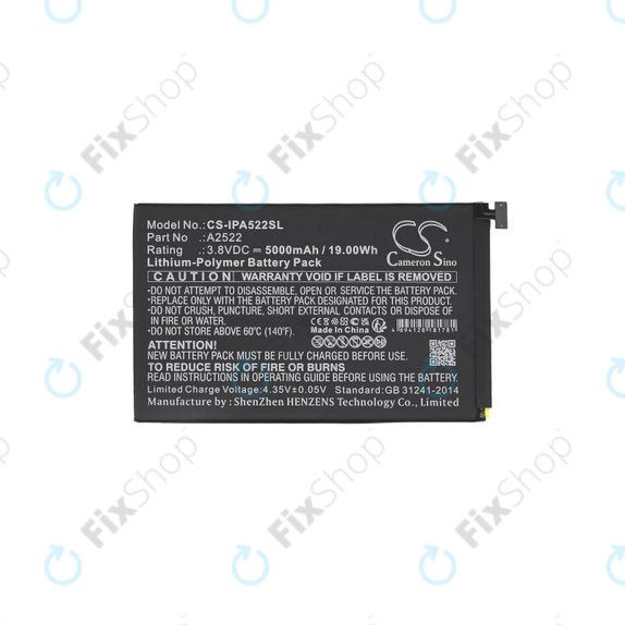 Apple iPad Mini 6 - Akkumulátor A2522 5000mAh HQ