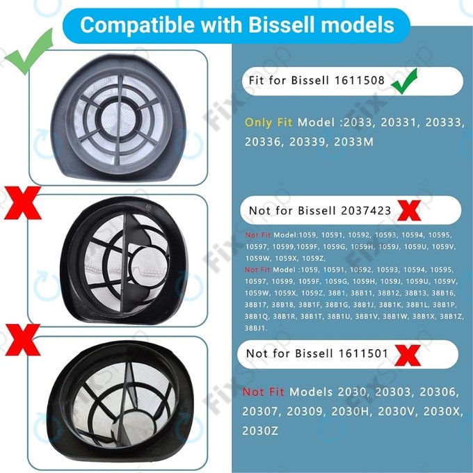 Bissell FeatherWeight - Szűrő 2033