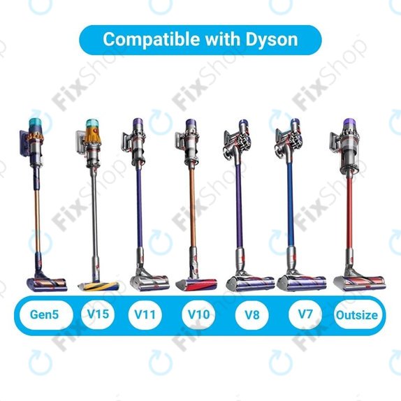 Dyson V-series, Outsize - Padlófúvóka LED zöld Fénnyel
