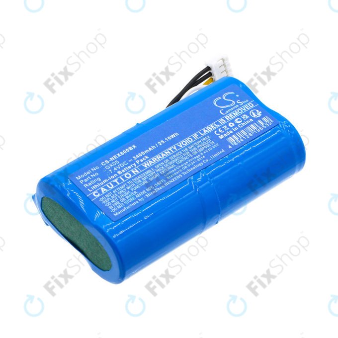 Akkumulátor Dejavoo Qd2, Nexgo N86, Wizarpos Q2, 2600mAh, Li-Ion, 7.4V, GX05, HQ